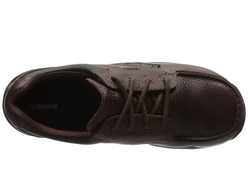 Florsheim فلورشايم وورك رامبلر كريك حذاء عمل رجالي بقبعة مركبة بني - 6 متوسط - Image 3